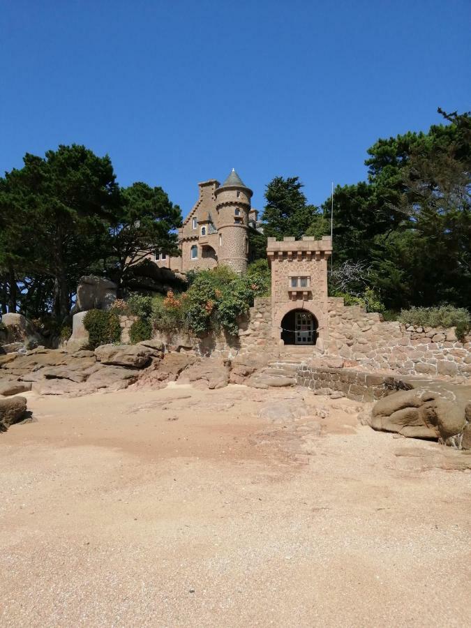 Chambre Spacieuse, Moderne Et Tres Confortable A Perros-Guirec Exterior photo